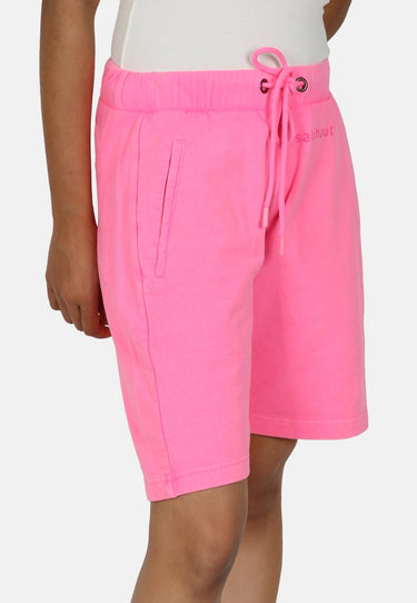 Salzhaut - BIHUS Damen Relaxed-Fit - Basic Casual - Bermuda - Hose - 5 - #farbe_neon-pink