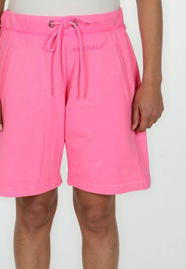 Salzhaut - BIHUS Damen Relaxed-Fit - Basic Casual - Bermuda - Hose - 6 - #farbe_neon-pink