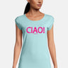 Salzhaut - BIIKE - CIAO Damen normale Passform - Damen - Frontprint - Reduziert - 11 - #farbe_aqua