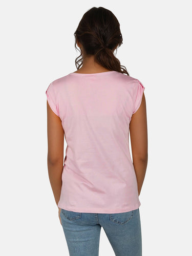 salzhaut - BIIKE Damen Tailliert - Basic Casual - Damen - Polo-Shirt - 16 - #farbe_ros