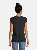 salzhaut - BIIKE Damen Shirt Tailliert - adenauer & co - Anker - Basic - 72 - #farbe_Black