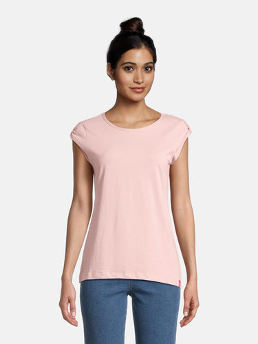 salzhaut - BIIKE Damen Tailliert - Basic Casual - Damen - Polo-Shirt - 18 - #farbe_pearl