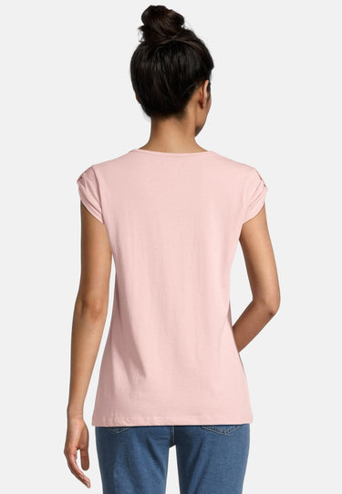 salzhaut - BIIKE - FISCHKOPP DIGGA Damen Tailliert - Frontprint - Rundhals - T-Shirt - 9 - #farbe_pearl