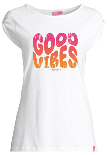 salzhaut - BIIKE - GOOD VIBES Damen - Frontprint - Hamburg - Verlauf - 12 - #farbe_white
