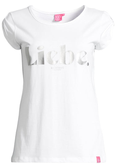 salzhaut - BIIKE - LIEBE Damen Tailliert - Frontprint - Hamburg - T-Shirt - 7 - #farbe_white