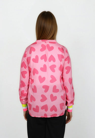 Salzhaut - BLIED Damen normale Passform - All-over-Print - Bluse - Longbluse - 4 - #farbe_multicolor