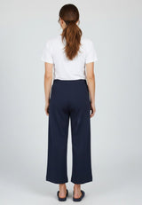 salzhaut - BLÜHS Damen Culotte Relaxed-Fit - adenauer & co - Anker - Basic - 4 - #farbe_Navy