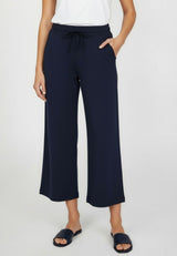 salzhaut - BLÜHS Damen Culotte Relaxed-Fit - adenauer & co - Anker - Basic - 3 - #farbe_Navy