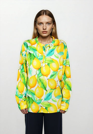 Salzhaut - BLUSTERICH Damen normale Passform - All-over-Print - Bluse - bunt - 3 - #farbe_multicolor