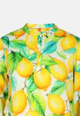 salzhaut - BLUSTERICH Damen Bluse normale Passform - adenauer & co - All-over-Print - Anker - 6 - #farbe_Multicolor
