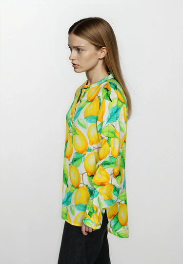 Salzhaut - BLUSTERICH Damen normale Passform - All-over-Print - Bluse - bunt - 5 - #farbe_multicolor