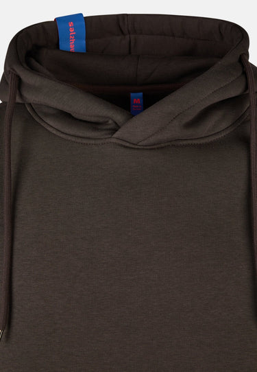 salzhaut - BODDEN Herren Hoodie Regular Fit - adenauer & co - Anker - Basic - 6 - #farbe_Chocolate