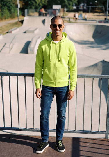 salzhaut - BREKER Herren normale Passform - adenauer & co - Anker - Basic - 57 - #farbe_Lime