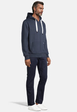 salzhaut - BREKER Herren normale Passform - adenauer & co - Anker - Basic - 30 - #farbe_Navy