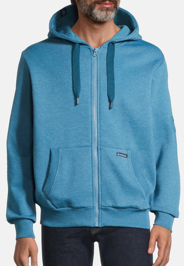 salzhaut - BREKER Herren normale Passform - Kapuzenpulli - kuschelig - Sweatjacke - 3 - #farbe_seaport