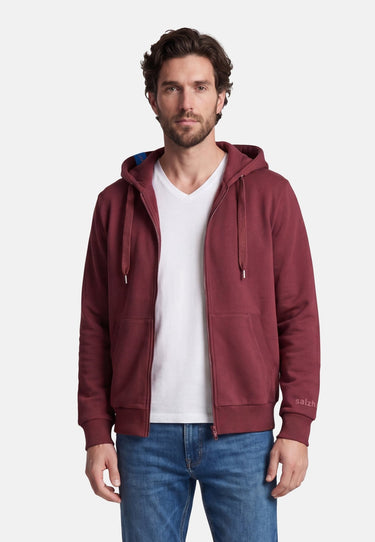 salzhaut - BREKER Herren normale Passform - adenauer & co - Anker - Basic - 49 - farbe_Merlot