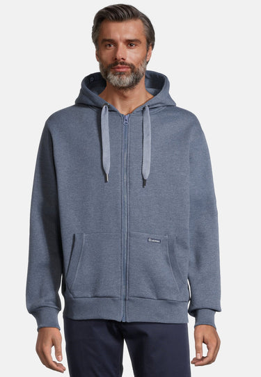 salzhaut - BREKER JACKE Herren normale Passform - Herren - kuschelig - Sweatjacke - 11 - #farbe_jeans-blue