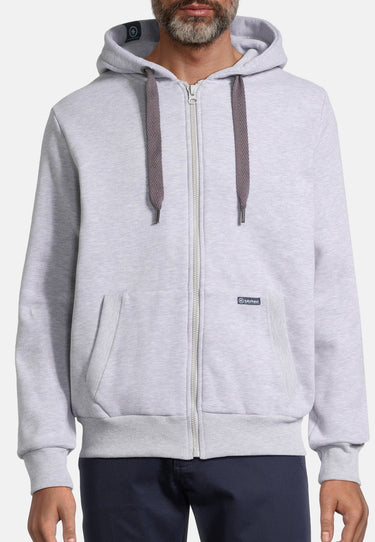 salzhaut - BREKER JACKE Herren normale Passform - Herren - kuschelig - Sweatjacke - 3 - #farbe_grey-melange