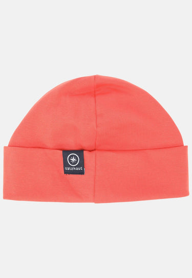 salzhaut - BRIES Damen normale Passform - Beanie - Hamburg - Mütze - 8 - #farbe_coral