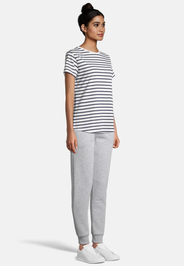 salzhaut - BÜX Damen normale Passform - Jogginhose - Sweathose 15 - #farbe_grey-melange