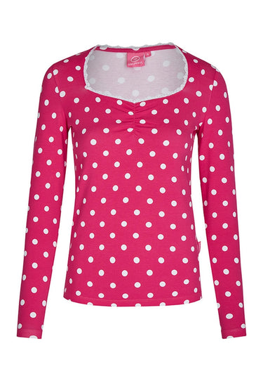salzhaut - CATLINE Damen Tailliert - adenauer & co - Anker - Basic - 2 - #farbe_Pink-White