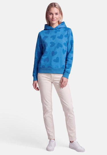 salzhaut - DACKLATTN Damen Hoodie Regular Fit - adenauer & co - All-over-Print - Anker - 11 - #farbe_Ocean Blue