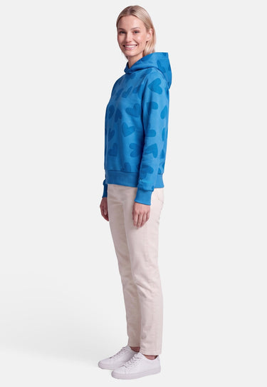 salzhaut - DACKLATTN Damen Hoodie Regular Fit - adenauer & co - All-over-Print - Anker - 5 - #farbe_Ocean Blue