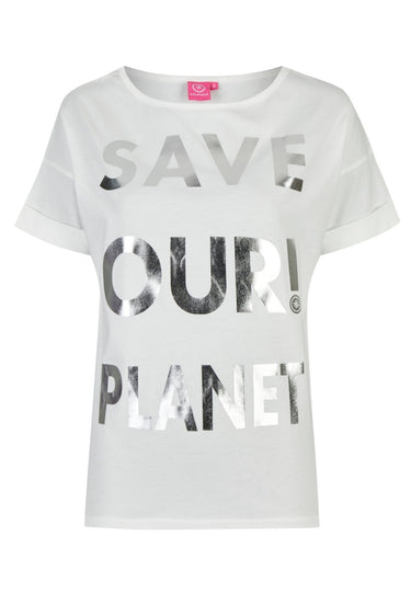 salzhaut - DALIA Damen Oversized T-Shirt - adenauer & co - Anker - Basic - 2 - #farbe_Offwhite