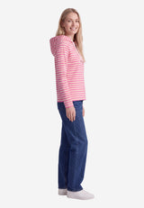 salzhaut - Damen Hoodie DADDELDU Regular Fit - adenauer & co - Anker - Basic - 5 - #farbe_Oat-Blossom