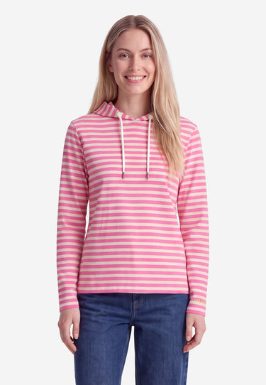 salzhaut - Damen Hoodie DADDELDU Regular Fit - adenauer & co - Anker - Basic - 3 - #farbe_Oat-Blossom