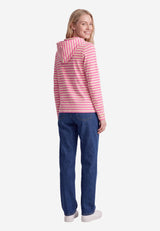 salzhaut - Damen Hoodie DADDELDU Regular Fit - adenauer & co - Anker - Basic - 4 - #farbe_Oat-Blossom