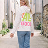 salzhaut - Damen Hoodie ECKBOOM Oversized - adenauer & co - Anker - Backprint - 1 - #farbe_Offwhite