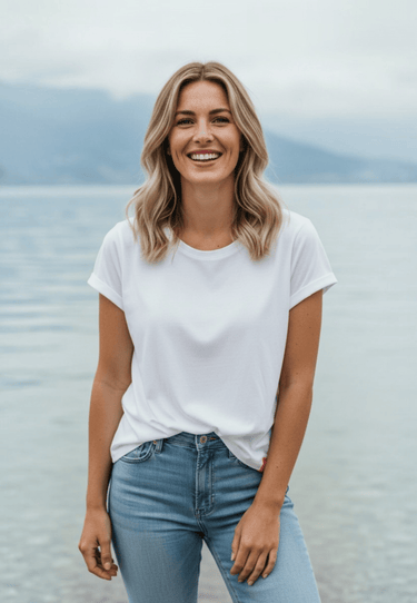 salzhaut - SÖMMER Damen Shirt Relaxed-Fit - adenauer & co - Anker - Basic - 1 - #farbe_Offwhite