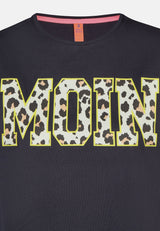 salzhaut - Damen Shirt STEENTJE - MOIN Leo Regular Fit - adenauer & co - Anker - Basic - 31 - #farbe_Navy-Yellow