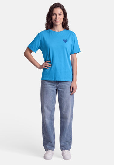 salzhaut - DANZDEEL Damen Shirt Relaxed-Fit - adenauer & co - Anker - Basic - 2 - #farbe_Ocean Blue