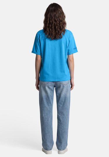 salzhaut - DANZDEEL Damen Shirt Relaxed-Fit - adenauer & co - Anker - Basic - 3 - #farbe_Ocean Blue