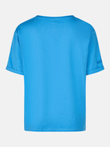 salzhaut - DANZDEEL Damen Shirt Relaxed-Fit - adenauer & co - Anker - Basic - 8 - #farbe_Ocean Blue