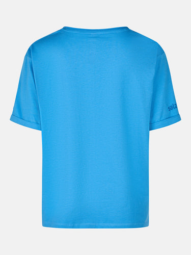 salzhaut - DANZDEEL Damen Shirt Relaxed-Fit - adenauer & co - Anker - Basic - 8 - #farbe_Ocean Blue