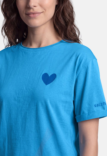 salzhaut - DANZDEEL Damen Shirt Relaxed-Fit - adenauer & co - Anker - Basic - 5 - #farbe_Ocean Blue