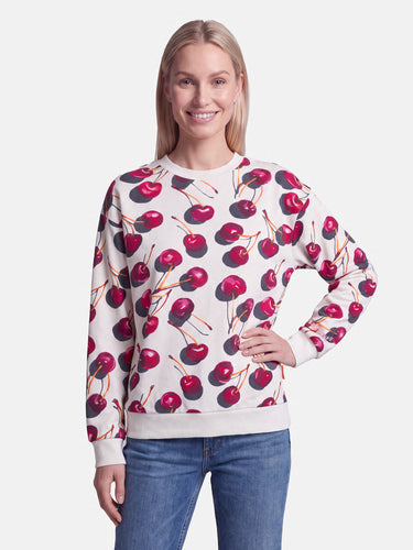 salzhaut - DASSEL Damen Pullover Relaxed-Fit - adenauer & co - All-over-Print - Anker - 9 - #farbe_Multicolor