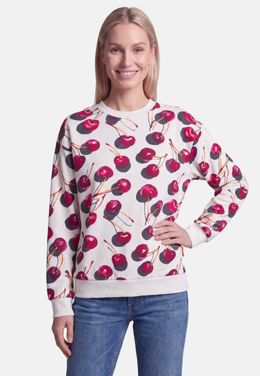 salzhaut - DASSEL Damen Pullover Relaxed-Fit - adenauer & co - All-over-Print - Anker - 7 - #farbe_Multicolor
