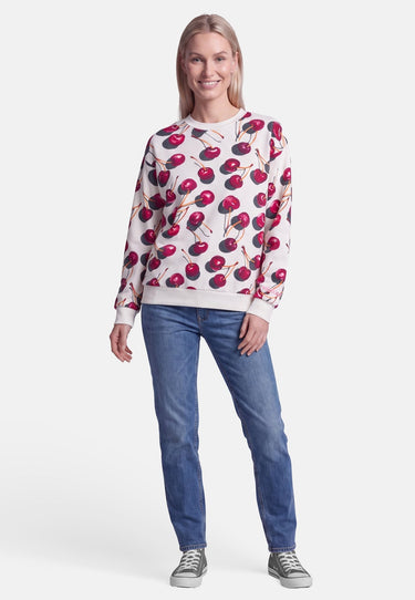 salzhaut - DASSEL Damen Pullover Relaxed-Fit - adenauer & co - All-over-Print - Anker - 11 - #farbe_Multicolor