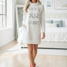 salzhaut - DAVIDA Damen Knielanges Kleid (Midi) normale Passform - adenauer & co - Anker - Basic - 1 - farbe_Offwhite