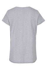 Salzhaut - DEERN Damen normale Passform - Basic Casual - Reduziert - Rundhals - 12 - #farbe_grey-melange