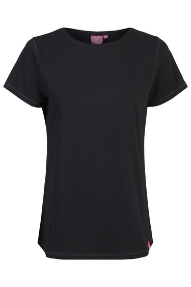 salzhaut - DEERN Damen normale Passform - Rundhals - T-Shirt 13 - #farbe_black