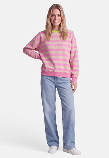 salzhaut - DICKEDAUER Damen Pullover Relaxed-Fit - adenauer & co - Anker - Basic - 3 - #farbe_Oat-Blossom