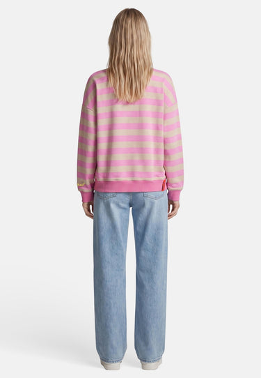 salzhaut - DICKEDAUER Damen Pullover Relaxed-Fit - adenauer & co - Anker - Basic - 5 - #farbe_Oat-Blossom