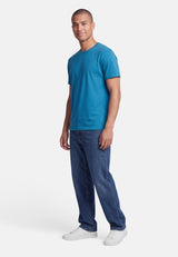 salzhaut - DIEK Herren Shirt Regular Fit - adenauer & co - Anker - Basic - 91 - #farbe_Blue Moon