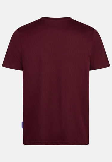 salzhaut - DIEK Herren normale Passform, Regular Fit - adenauer & co - Anker - Basic - 82 - #farbe_Merlot