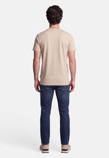 salzhaut - Herren Shirt Diek - Moin Stripes normale Passform - adenauer & co - Anker - Basic - 46 - #farbe_Oat-Yellow